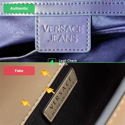 versace clothes fake|versace authentication check by ch.